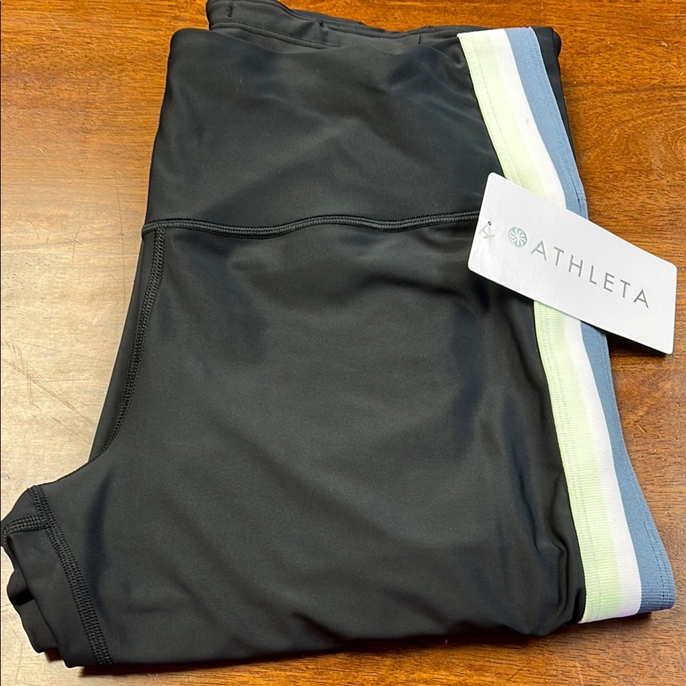 Athleta interval side stripe tight